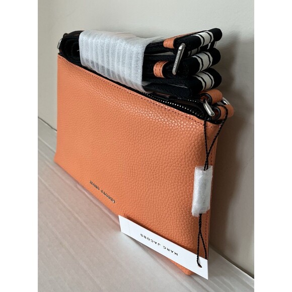 New Marc Jacobs Cosmo Crossbody Pebble Leather Melon - Picture 2 of 7